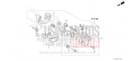 ETRIER DE FREIN ARRIERE SH125ADT de 2026